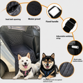Waterproof Dog Car Seat Cover with Safety Walls